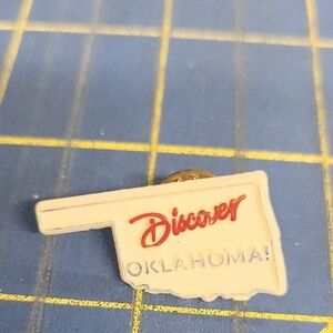 Discover Oklahoma Tack Pin